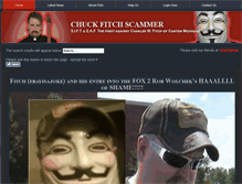 Tablet Screenshot of chuckfitchscammer.com